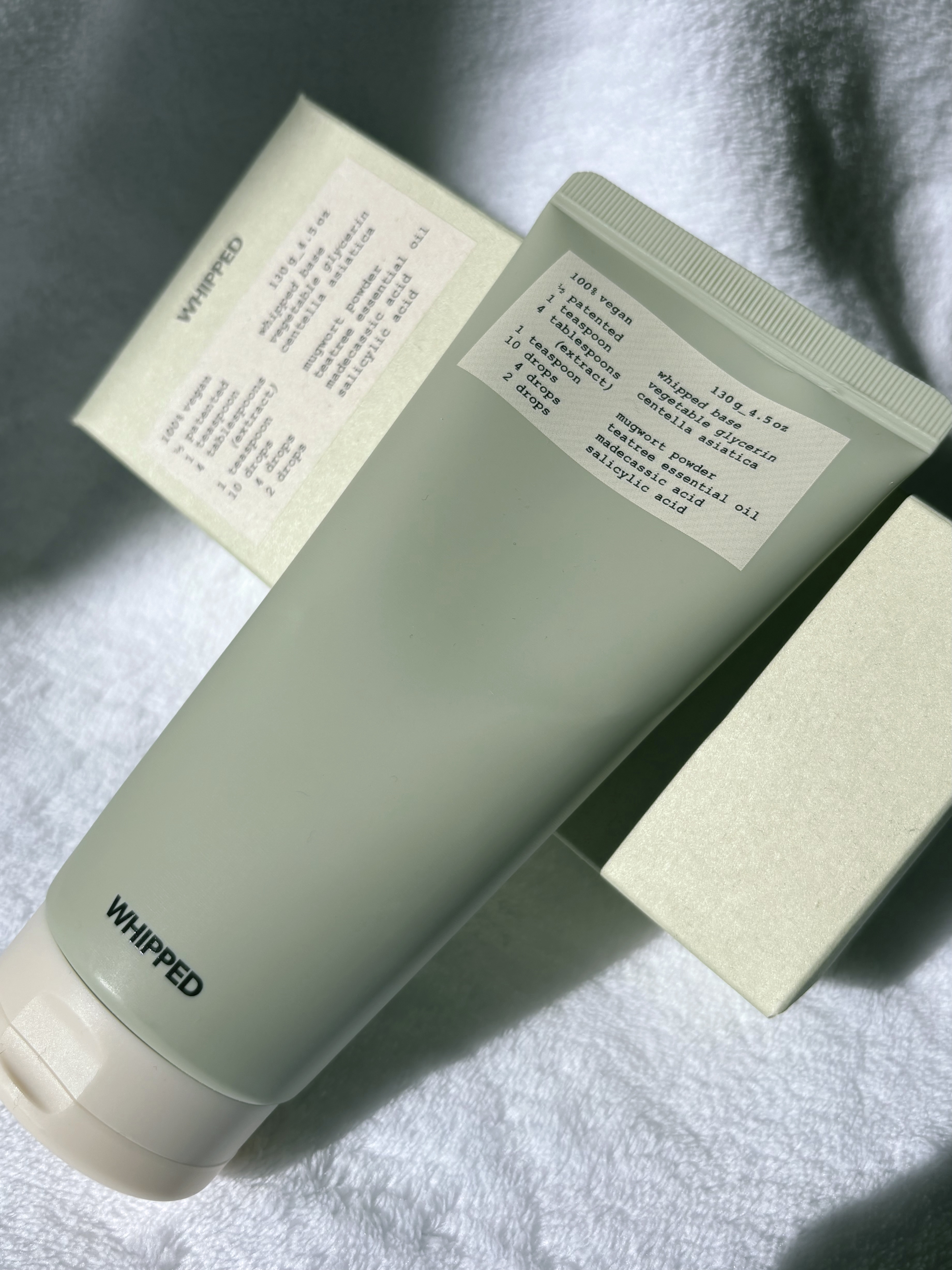 ヴィーガンパッククレンザーチューブ/WHIPPED/洗顔フォームを使ったクチコミ（3枚目）