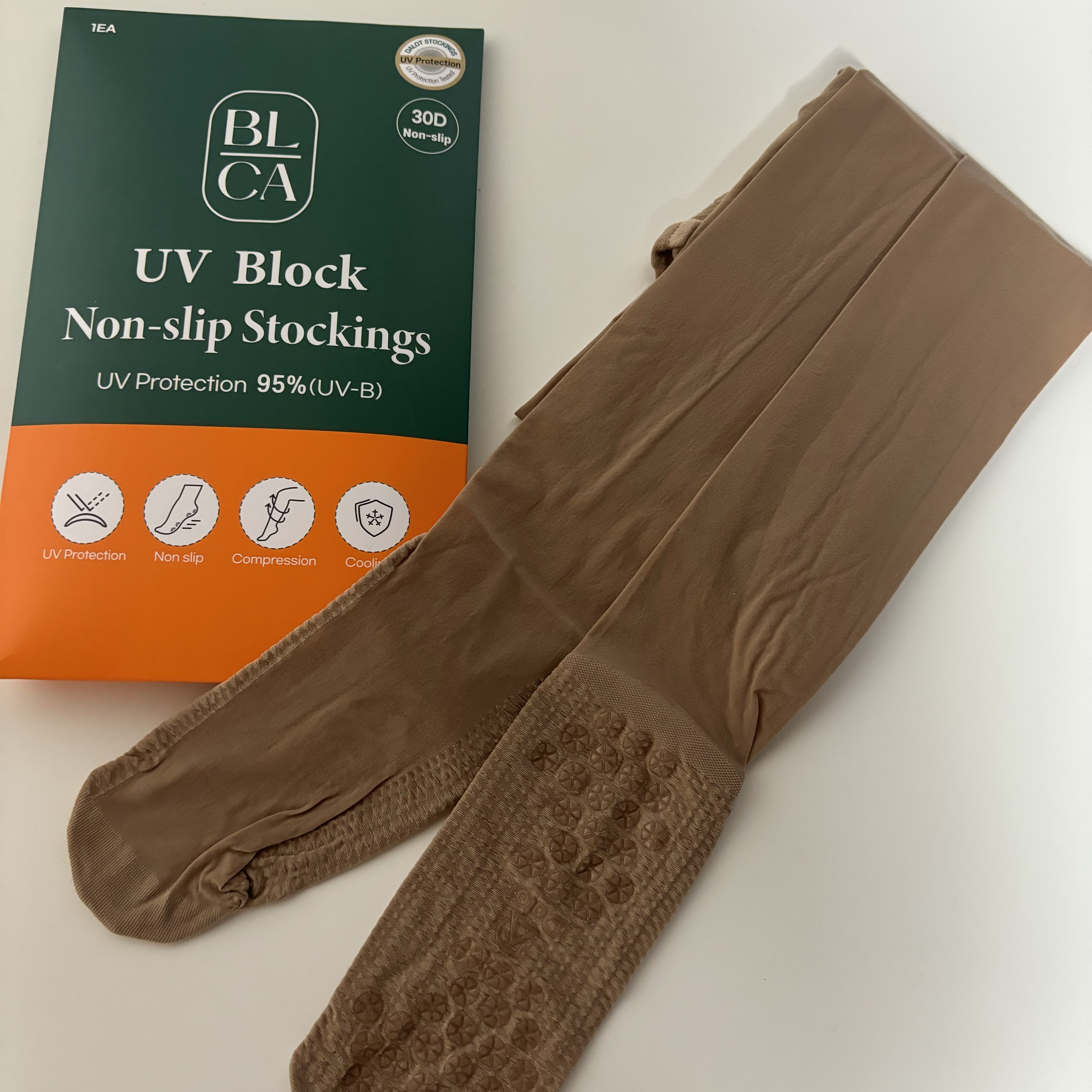 BLCA 紫外線カット 30d ゴルフストッキング/BLCA/レッグ・フットケアを使ったクチコミ（2枚目）
