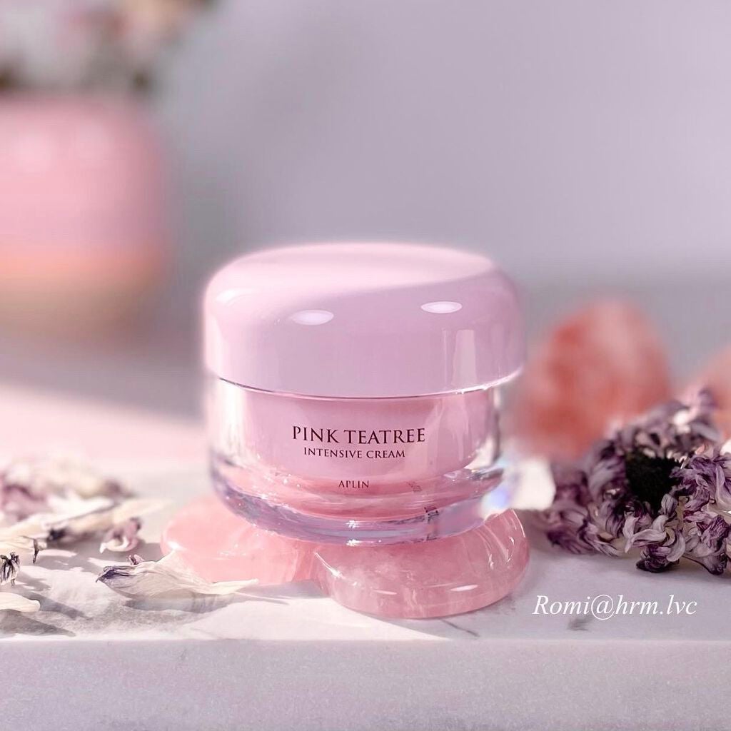 ピンクティーツリークリーム/APLIN/フェイスクリームを使ったクチコミ(1枚目)