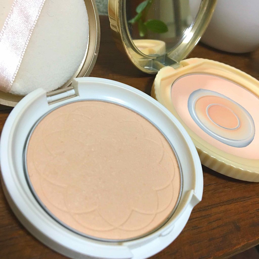 UVシルクフェイスパウダー/CEZANNE/プレストパウダーを使ったクチコミ（2枚目）