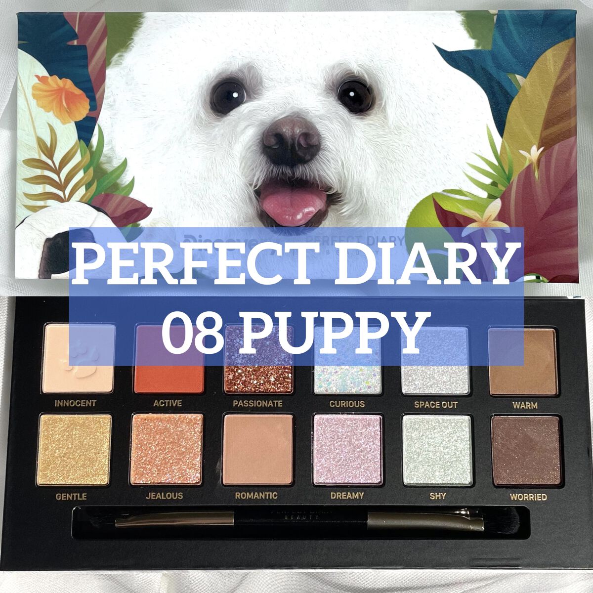 エクスプローラ12色 動物アイシャドウパレット/PERFECT DIARY/アイシャドウパレットを使ったクチコミ（1枚目）