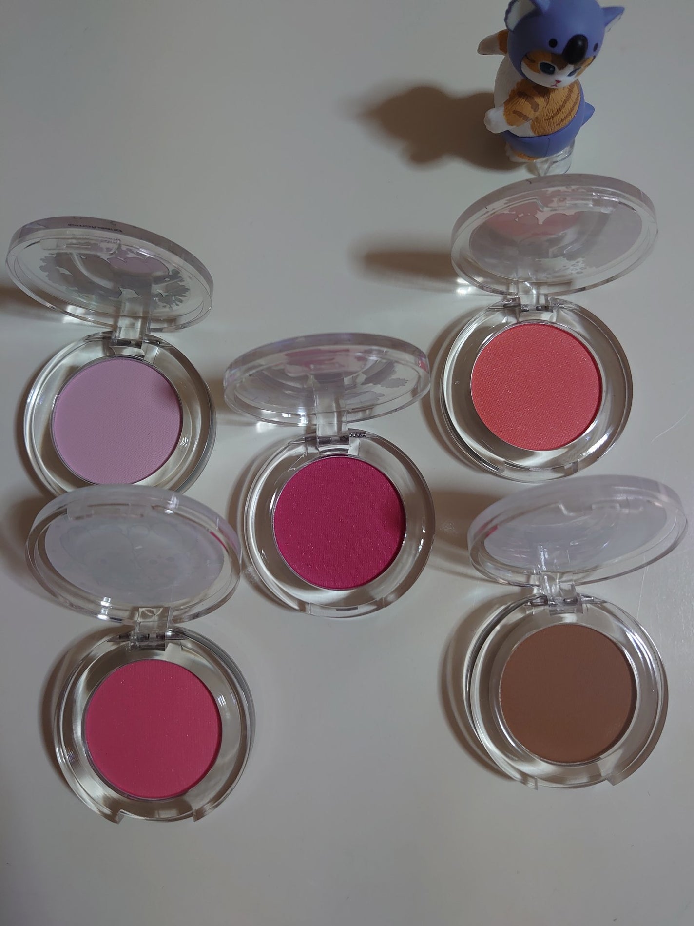 ポンデクルール mofusand マルチカラーパウダー/クレアボーテ/単色アイシャドウを使ったクチコミ(2枚目)