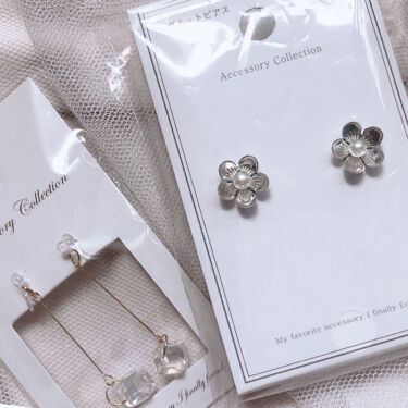 イヤリング セリアの口コミ 超優秀 100均で買えるおすすめコスメ これが110円って信じ By 十六夜みおん Lips