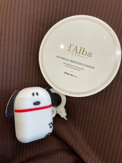 ウォータフルフレッシュサンクッション/ダルバ/日焼け止めローションを使ったクチコミ(1枚目)