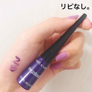 MegaLiner Liquid Eyeliner/wet 'n' wild/リキッドアイライナーを使ったクチコミ（1枚目）