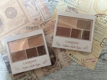 パーフェクトマルチアイズ/キャンメイク/アイシャドウパレットを使ったクチコミ(1枚目)