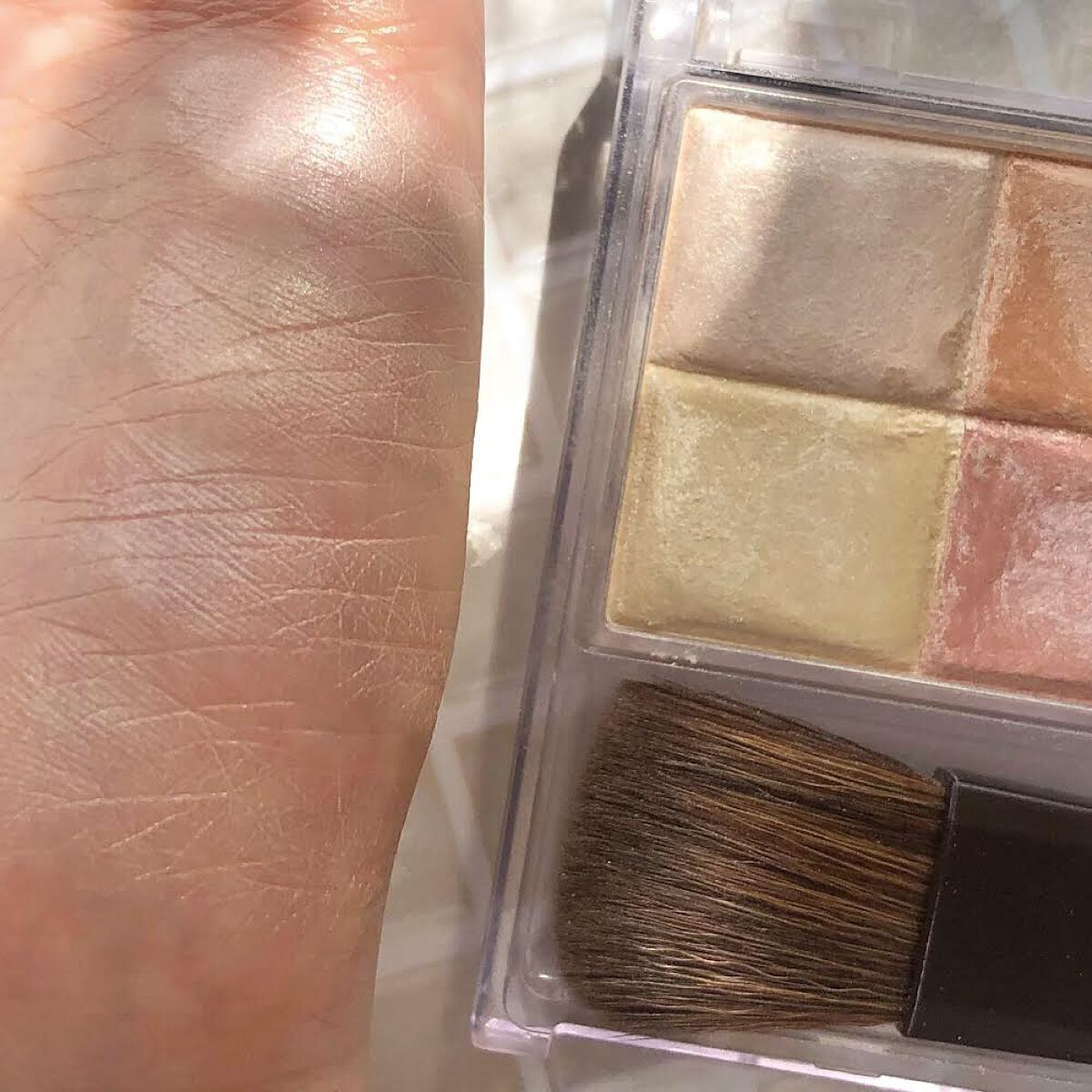 ミックスカラーチークN/CEZANNE/パウダーチークを使ったクチコミ(6枚目)