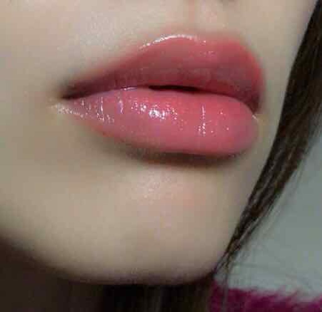 ルージュルミヌ 5 パーフェクトピーチ/クレ・ド・ポー ボーテ/口紅を使ったクチコミ（3枚目）