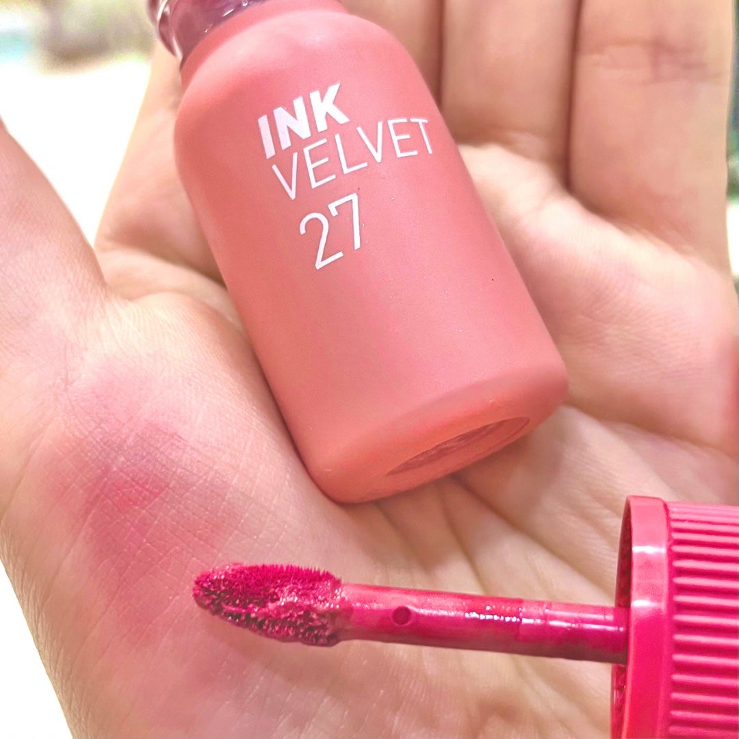 インク ベルベット/PERIPERA/口紅を使ったクチコミ(2枚目)