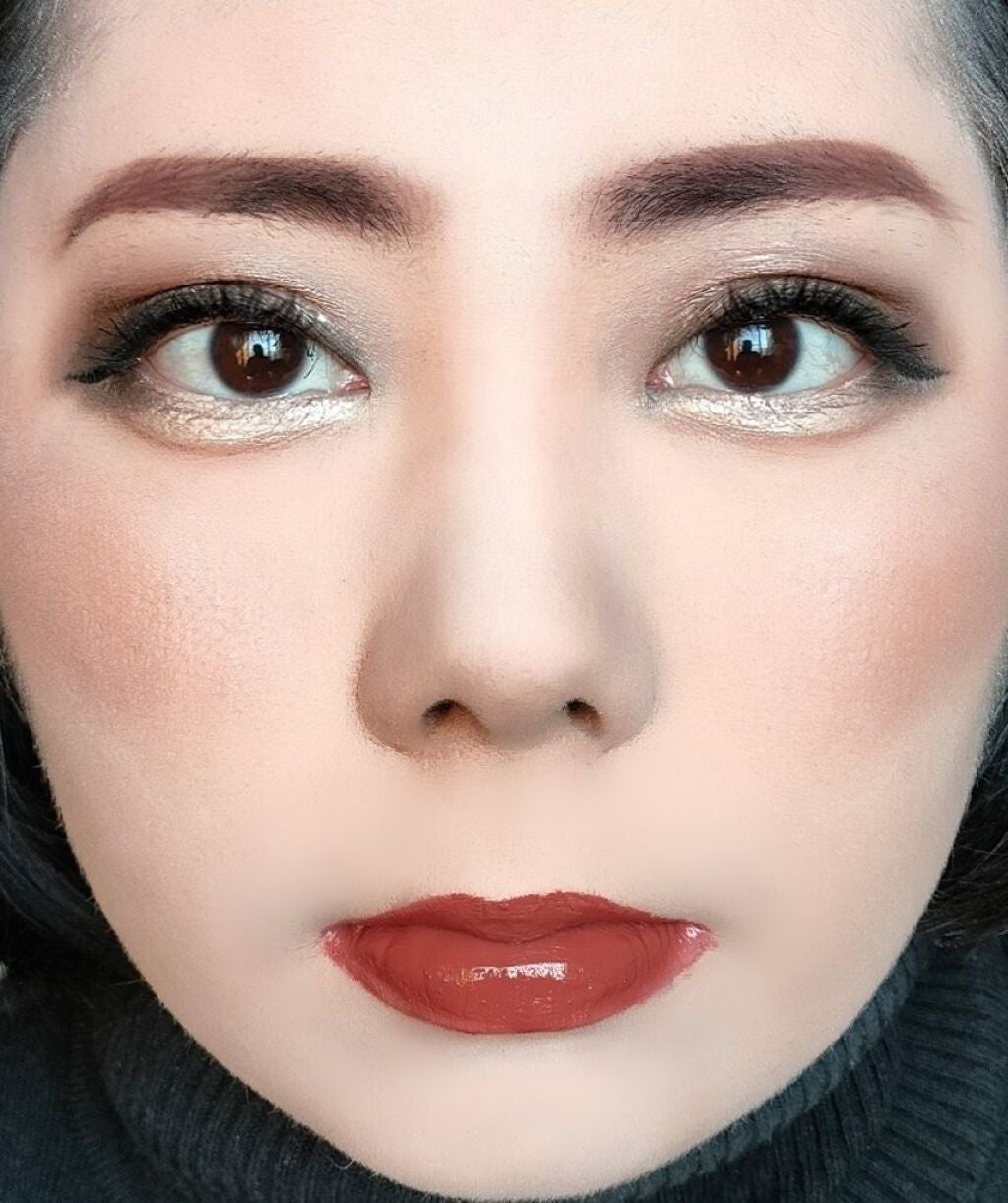 限定 リアルラスティング グリッターシャドウ/K-パレット/単色アイシャドウを使ったクチコミ(3枚目)