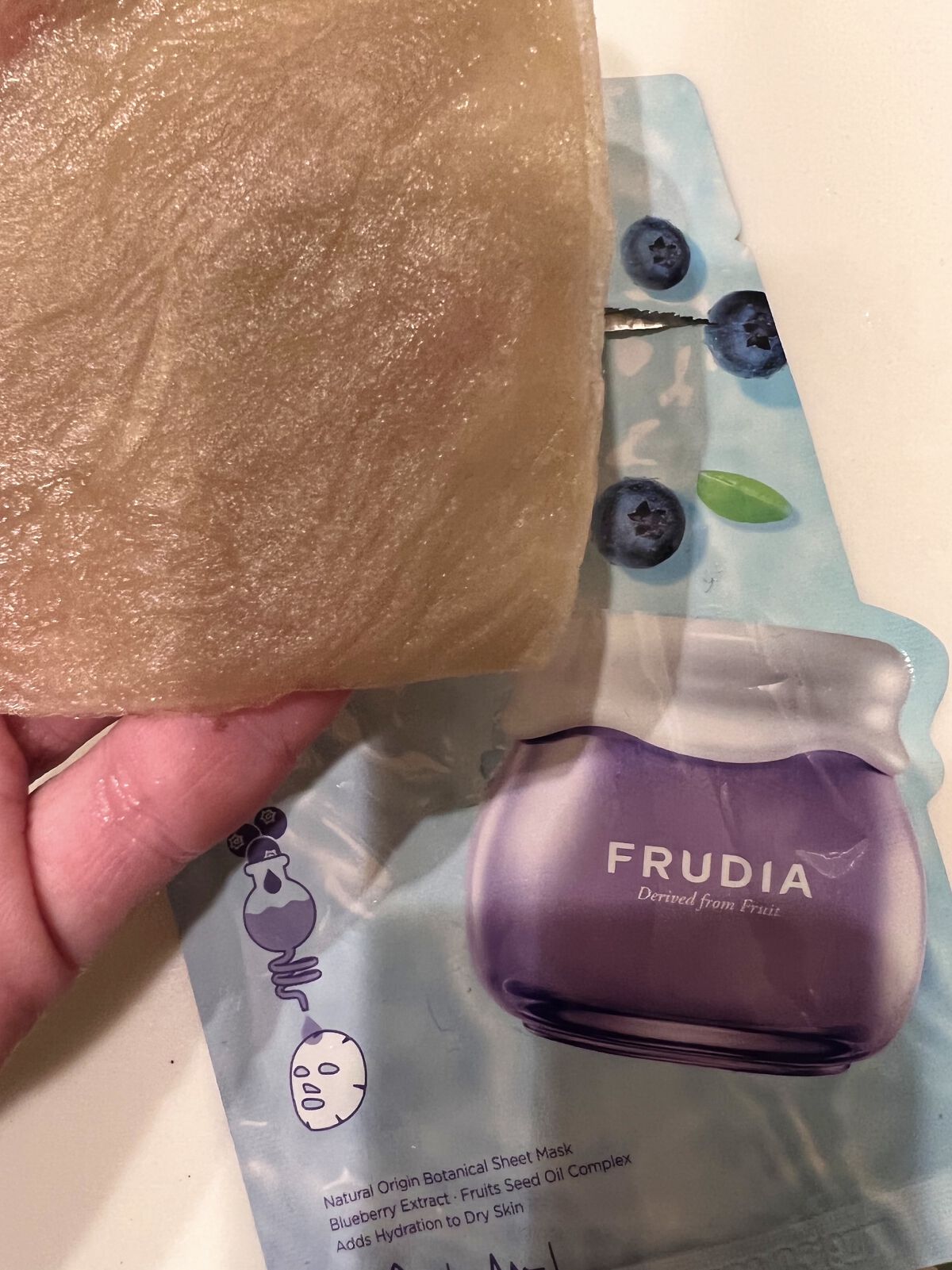 ブルーベリーマスク/FRUDIA/シートマスク・パックを使ったクチコミ（2枚目）