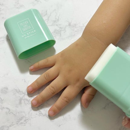 クリアUVスティック H/Mother&Daughter/日焼け止めスティックを使ったクチコミ(1枚目)