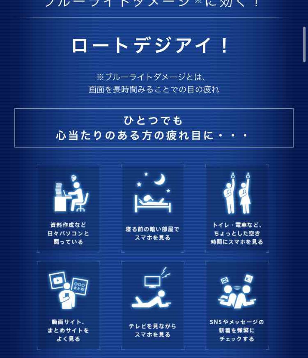 ロート デジアイ(医薬品)/ロート製薬/その他を使ったクチコミ（2枚目）