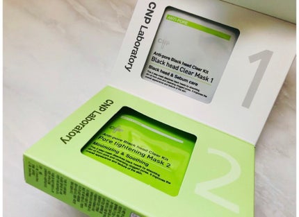 アンチポアブラックヘッドパーフェクトクリアキット/CNP Laboratory/シートマスク・パックを使ったクチコミ(2枚目)