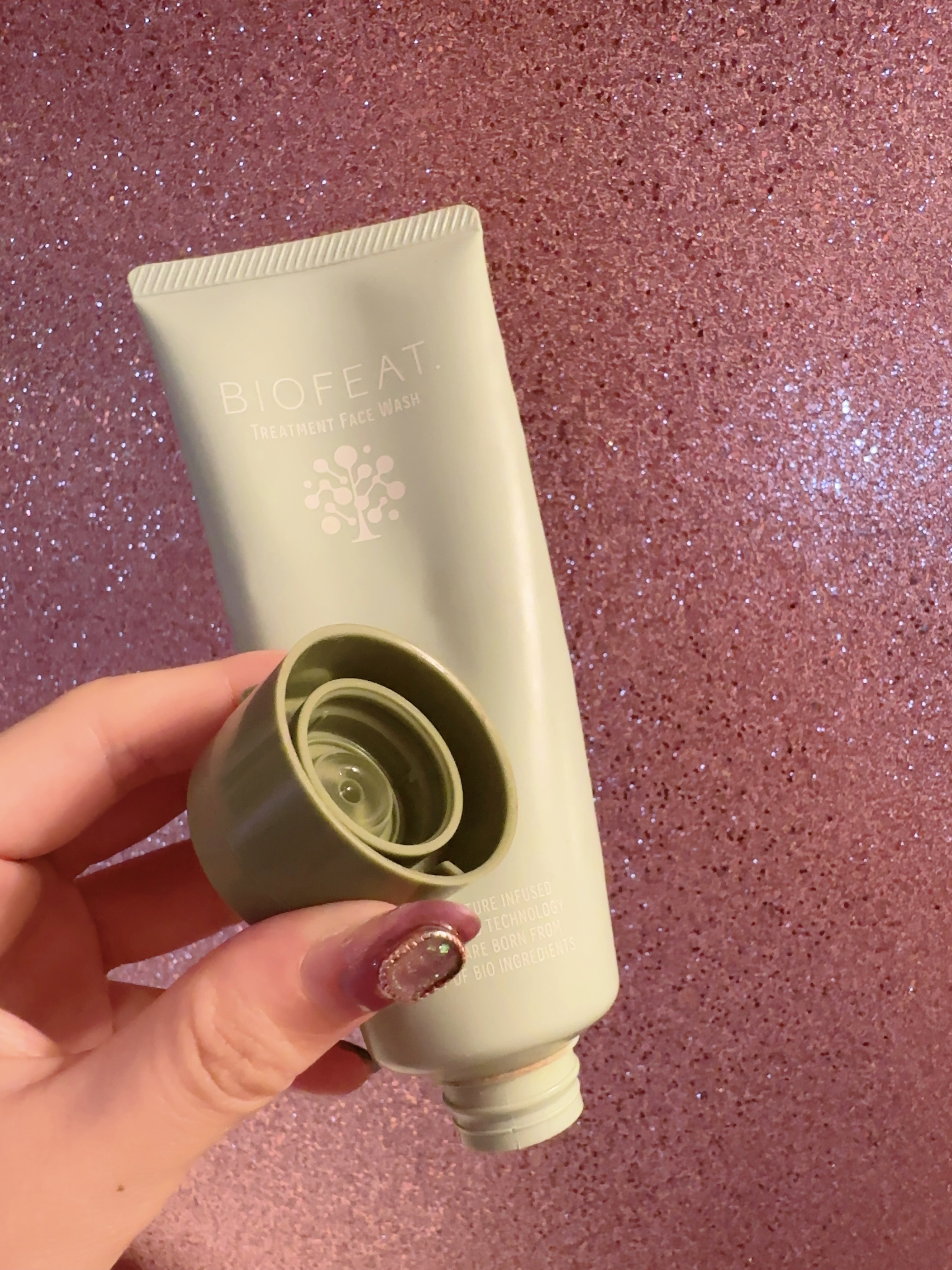 トリートメントフェイスウォッシュ /BIOFEAT. /その他洗顔料を使ったクチコミ（3枚目）