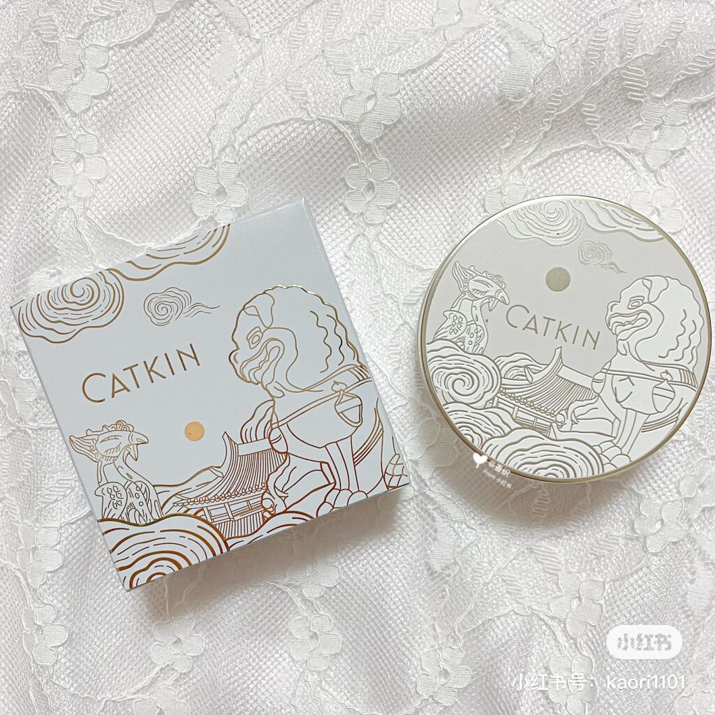 浮生若夢シリーズ フロストルースパウダー/CATKIN/ルースパウダーを使ったクチコミ(7枚目)