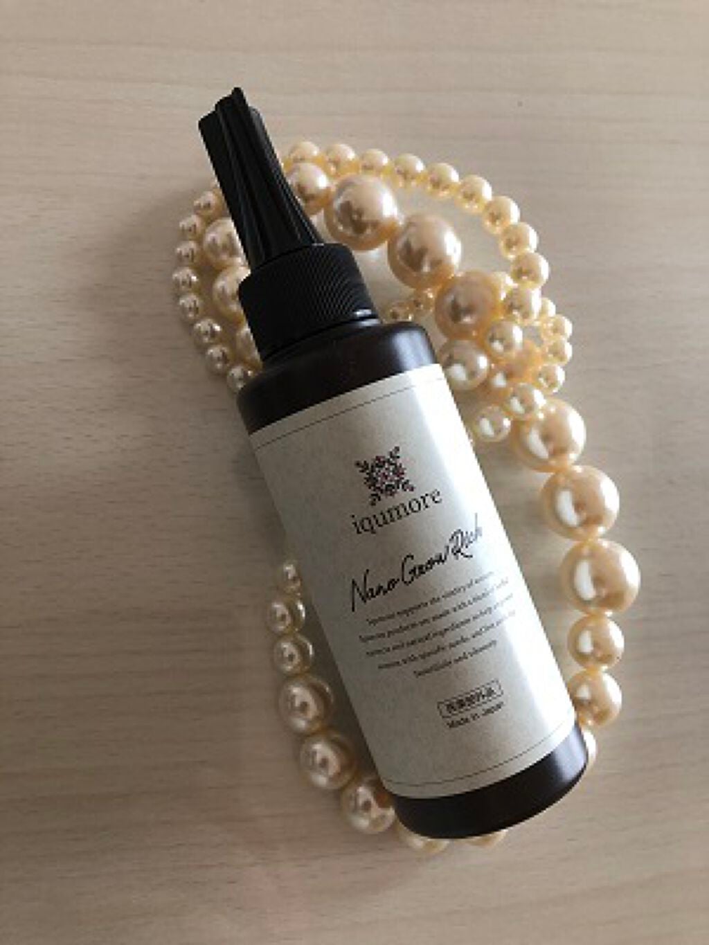 ナノグロウリッチ/iqumore/頭皮ローションを使ったクチコミ(1枚目)