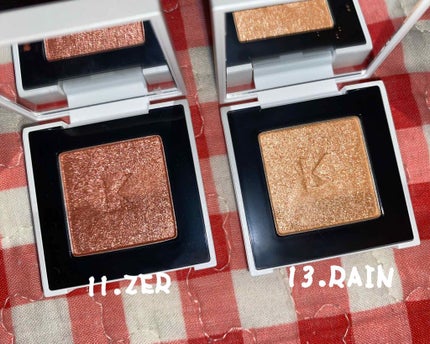 ジャストアイシャドウ/Laka/単色アイシャドウを使ったクチコミ(2枚目)