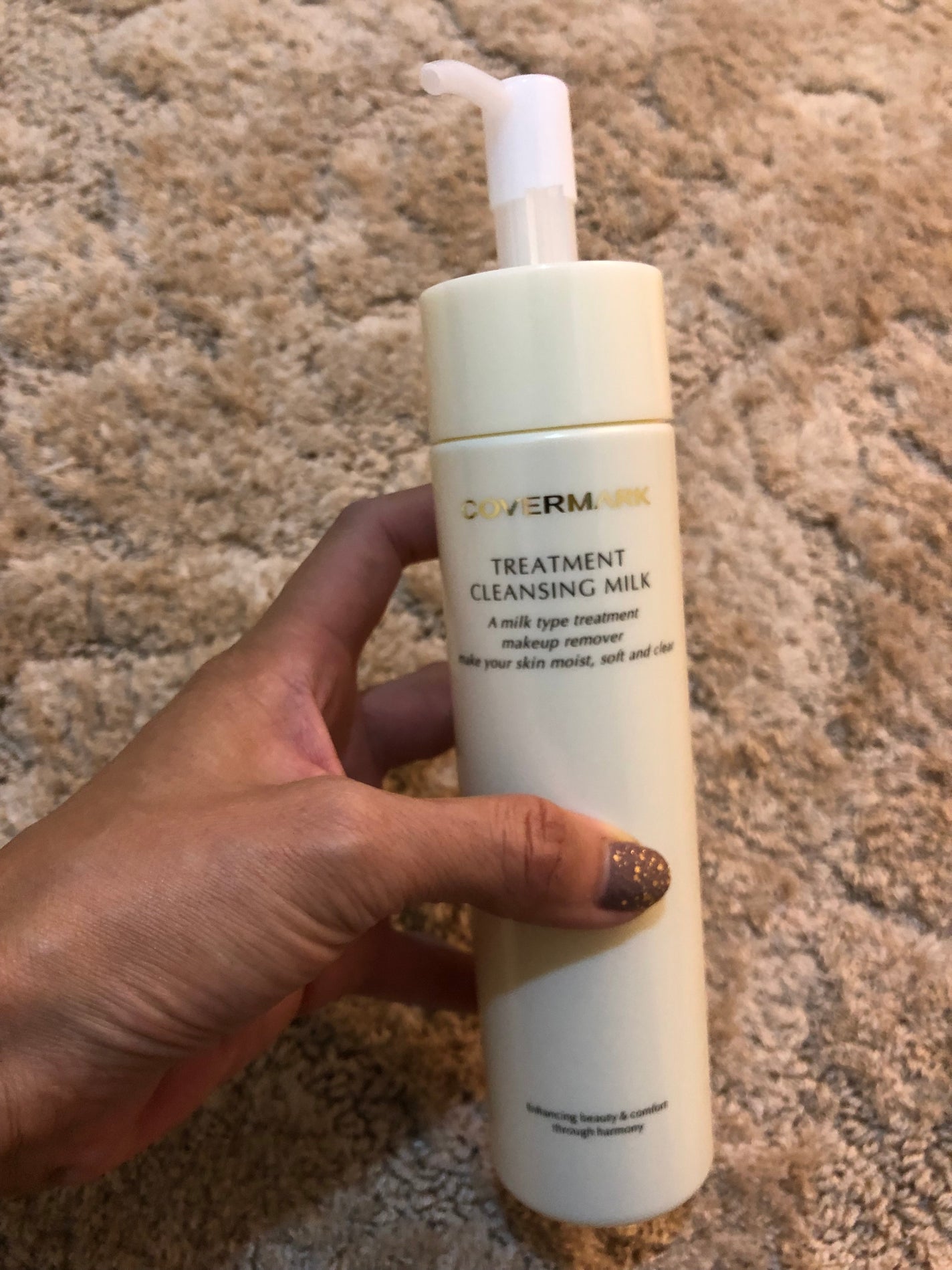 トリートメント クレンジング ミルク/COVERMARK/ミルククレンジングを使ったクチコミ(4枚目)