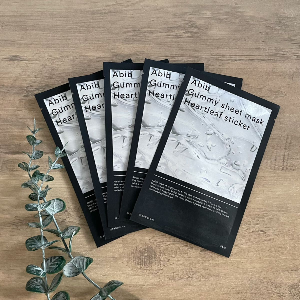 ガムシートマスクドクダミステッカー/Abib /シートマスク・パックを使ったクチコミ（1枚目）