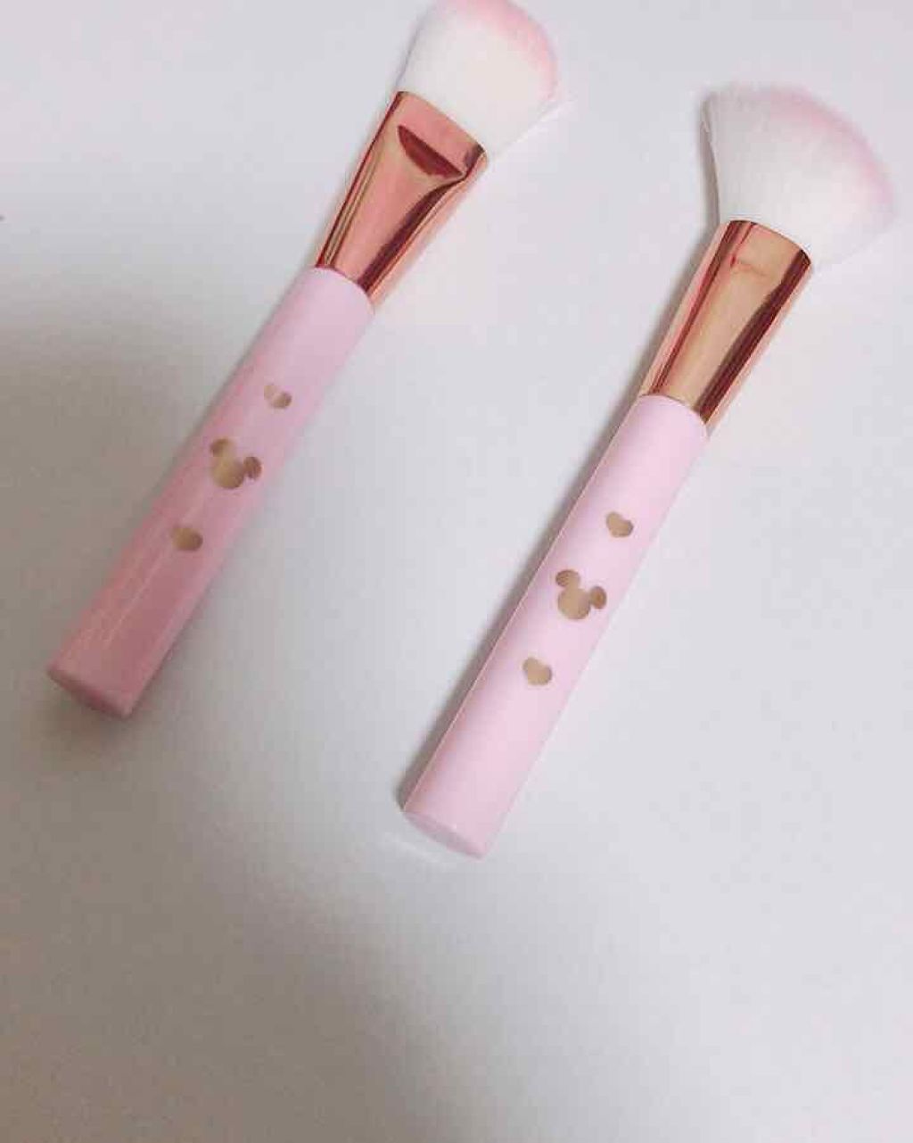 ごくふわっ ミッキーブラシ/DAISO/メイクブラシを使ったクチコミ(2枚目)