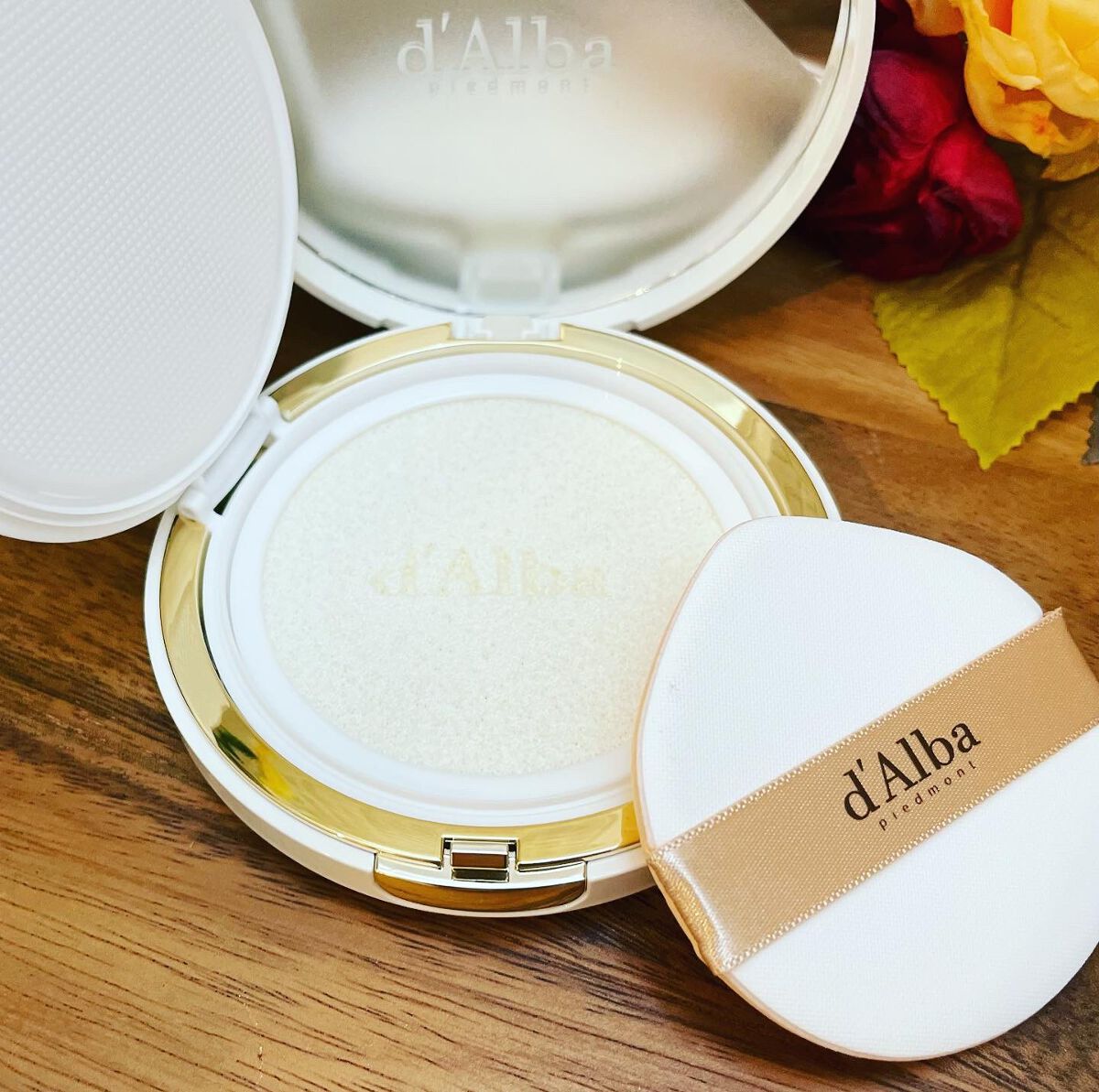 ウォータフルフレッシュサンクッション/ダルバ/日焼け止めローションを使ったクチコミ（2枚目）