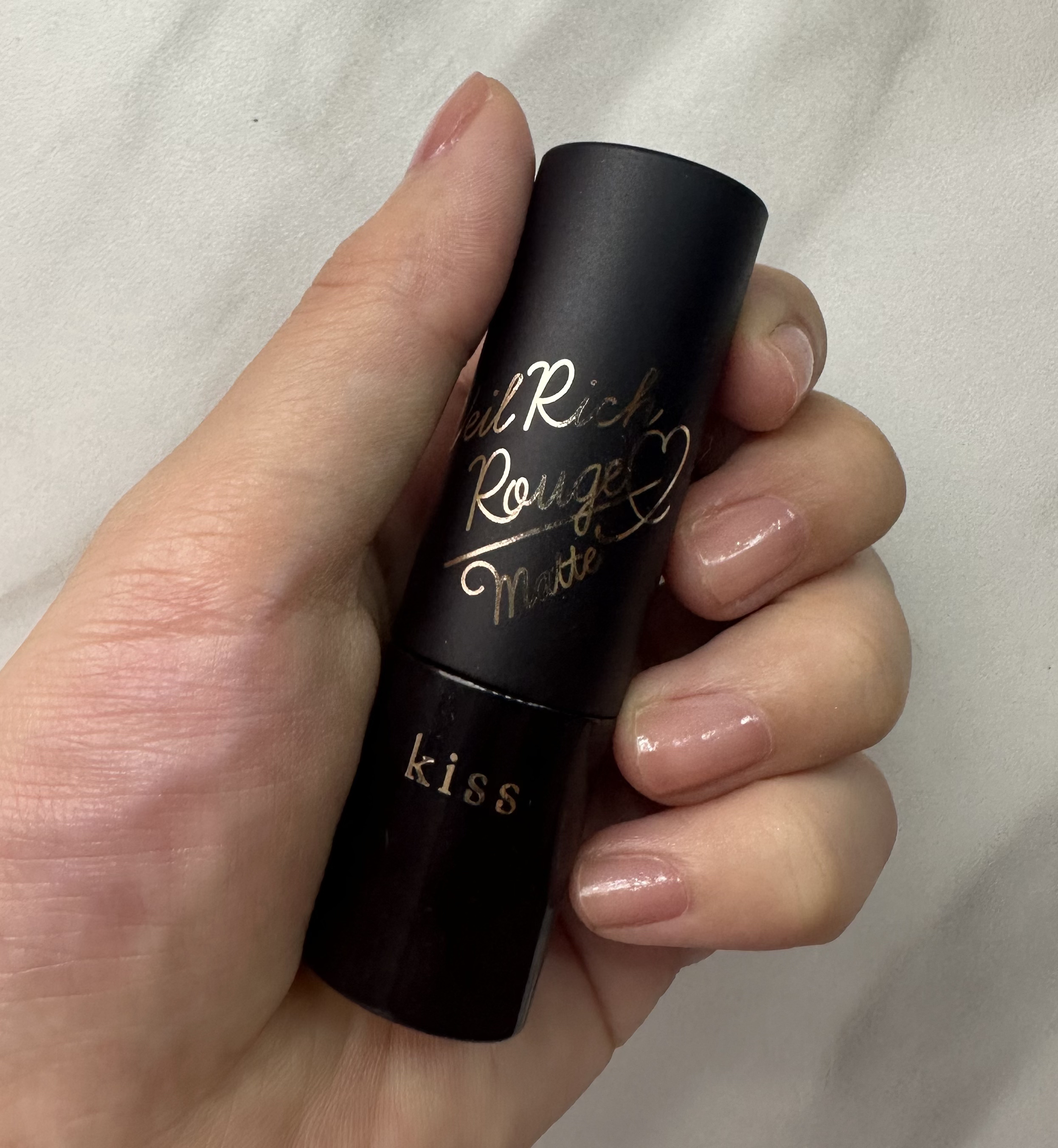 ヴェールリッチルージュ マット/KiSS/口紅を使ったクチコミ（3枚目）