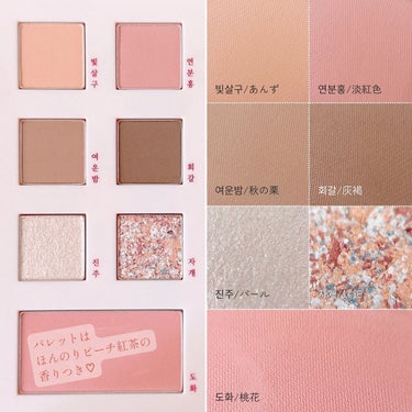 ルックブック Peach&Pearl /espoir/アイシャドウパレットを使ったクチコミ（3枚目）