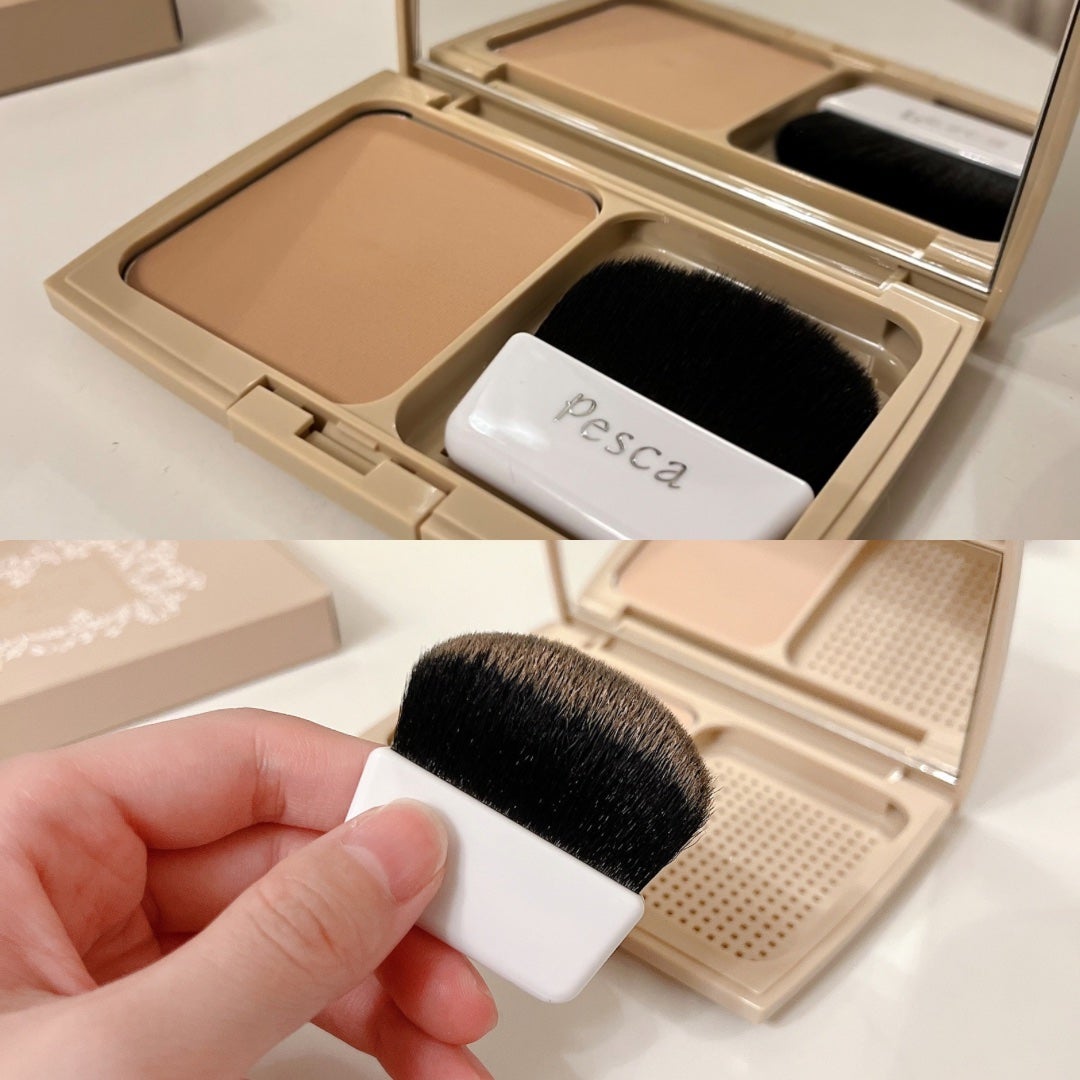 ピクジェリークセラムパウダリーBB-SP/Pesca(ペスカ)/パウダーファンデーションを使ったクチコミ(3枚目)