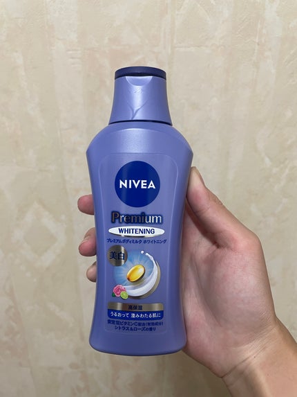 プレミアムボディミルク ホワイトニング【医薬部外品】 /ニベア/ボディミルクを使ったクチコミ(1枚目)