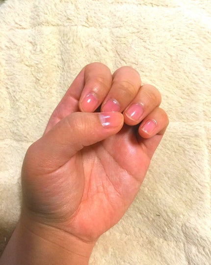 グロッシーコート/スキューズミー/オールインワンネイルを使ったクチコミ(2枚目)