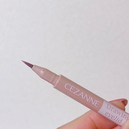 描くふたえアイライナー/CEZANNE/リキッドアイライナーを使ったクチコミ(2枚目)