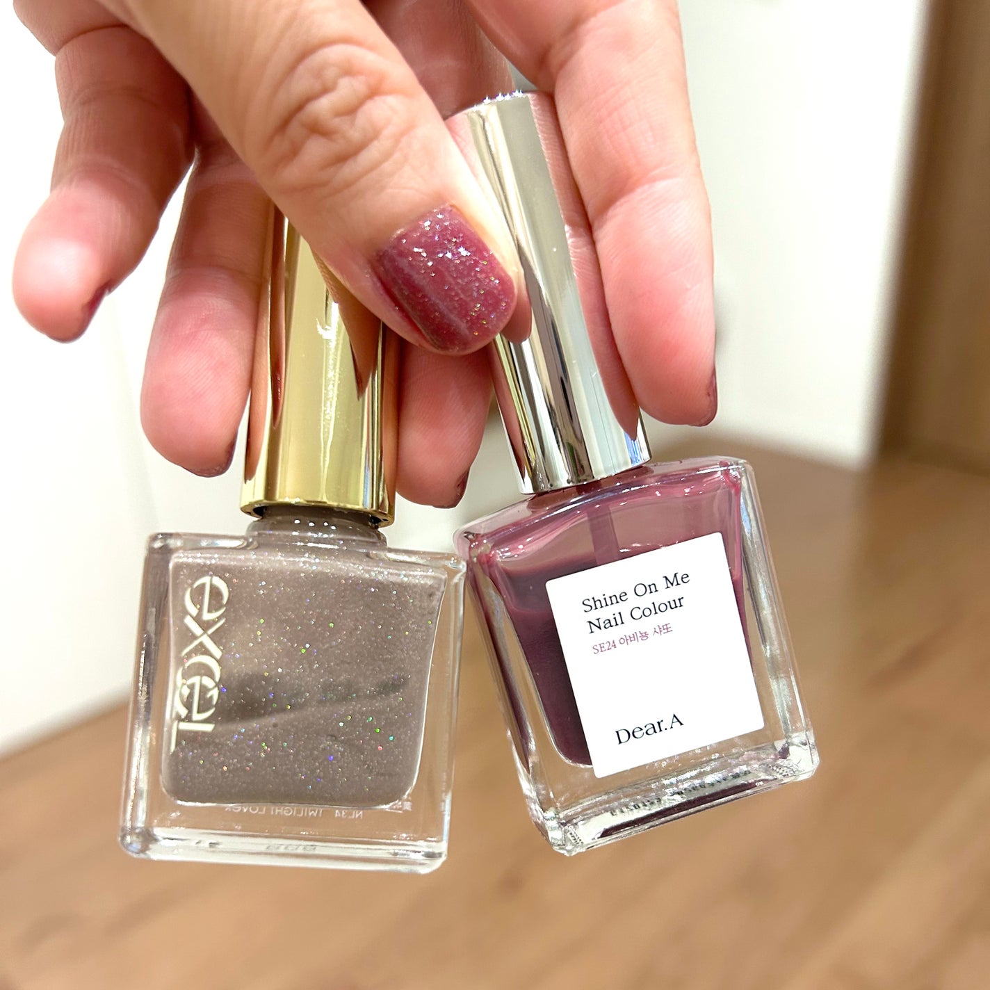 エクセル ネイルポリッシュ N/excel/マニキュアを使ったクチコミ(1枚目)