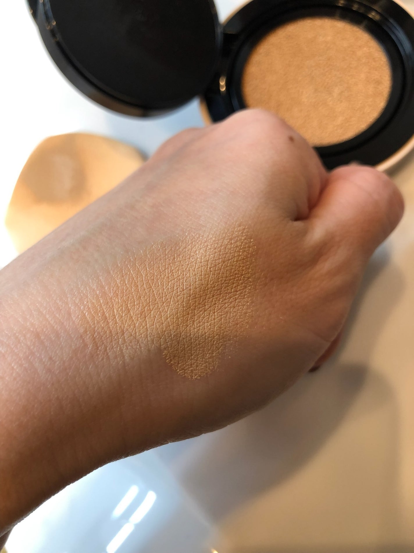 クッションファンデーション/CEZANNE/クッションファンデーションを使ったクチコミ(2枚目)