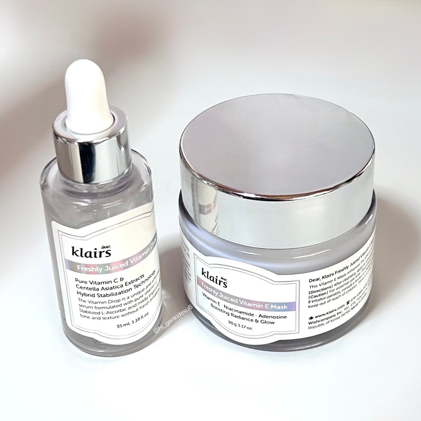 フレッシュリージュースドビタミンドロップ(35ml)/Klairs/美容液を使ったクチコミ(5枚目)