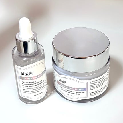 フレッシュリージュースドビタミンドロップ(35ml)/Klairs/美容液を使ったクチコミ(5枚目)