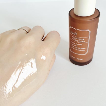メープルエナジーインフュージングセラム/Klairs/美容液を使ったクチコミ(5枚目)