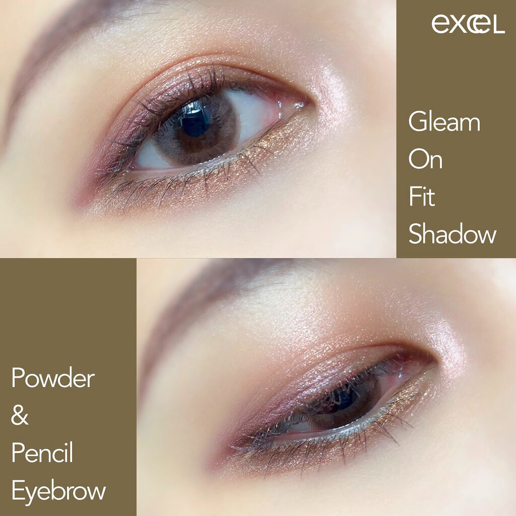 パウダー＆ペンシル　アイブロウＥＸ/excel/アイブロウペンシルを使ったクチコミ（2枚目）