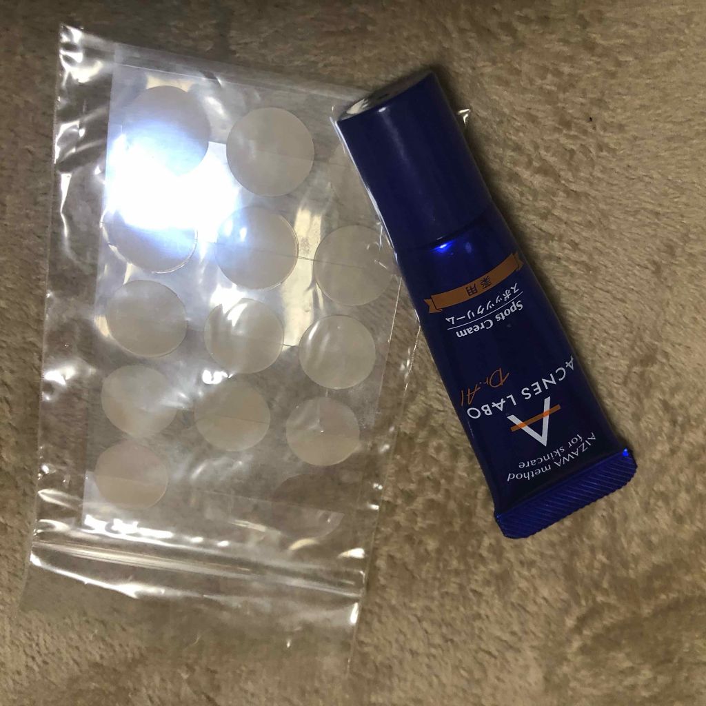 薬用ニキビケア スポッツクリーム/アクネスラボ/フェイスクリームを使ったクチコミ（1枚目）