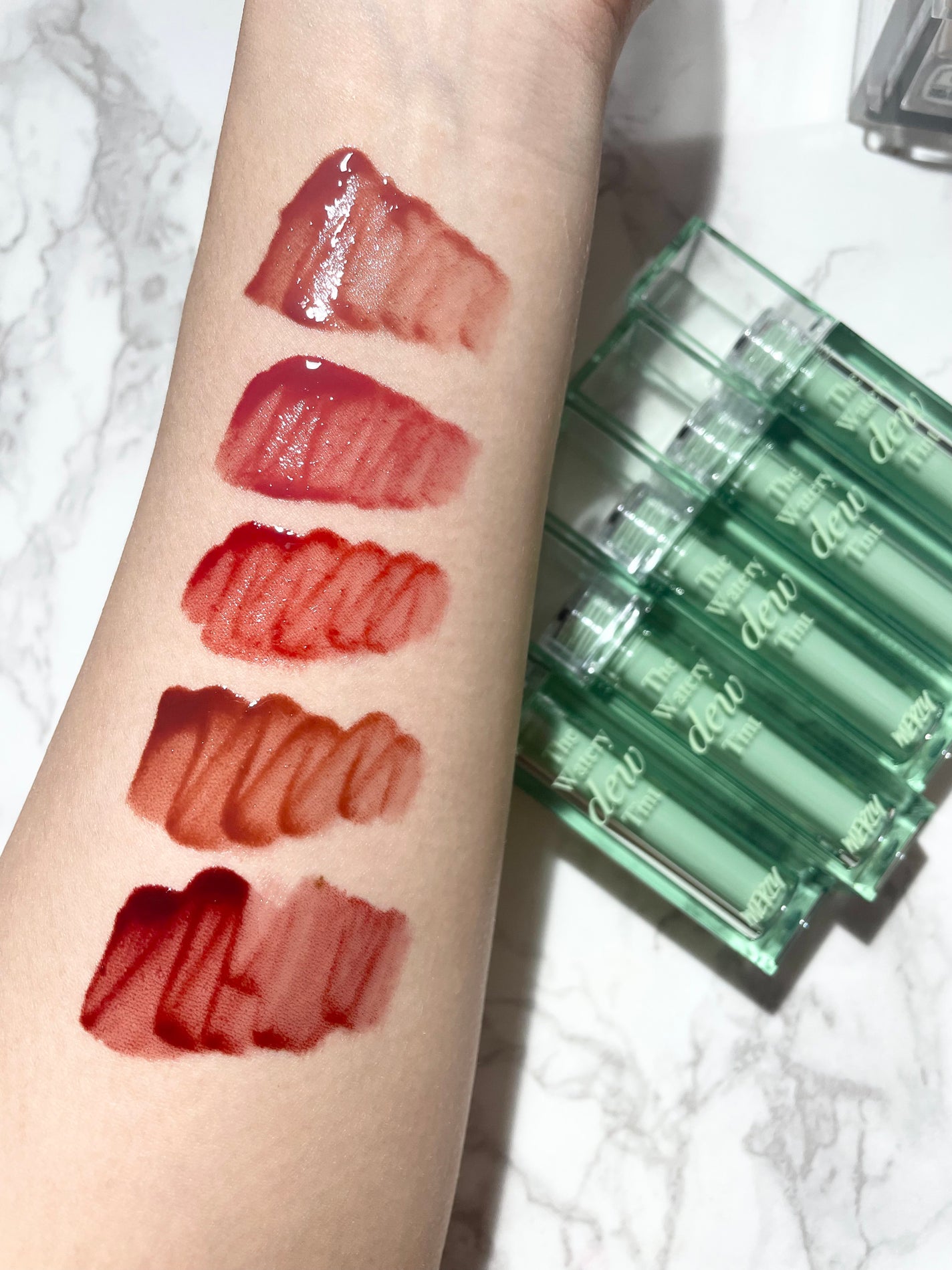 ザ ウォータリーデューティント/MERZY/リップティントを使ったクチコミ(10枚目)