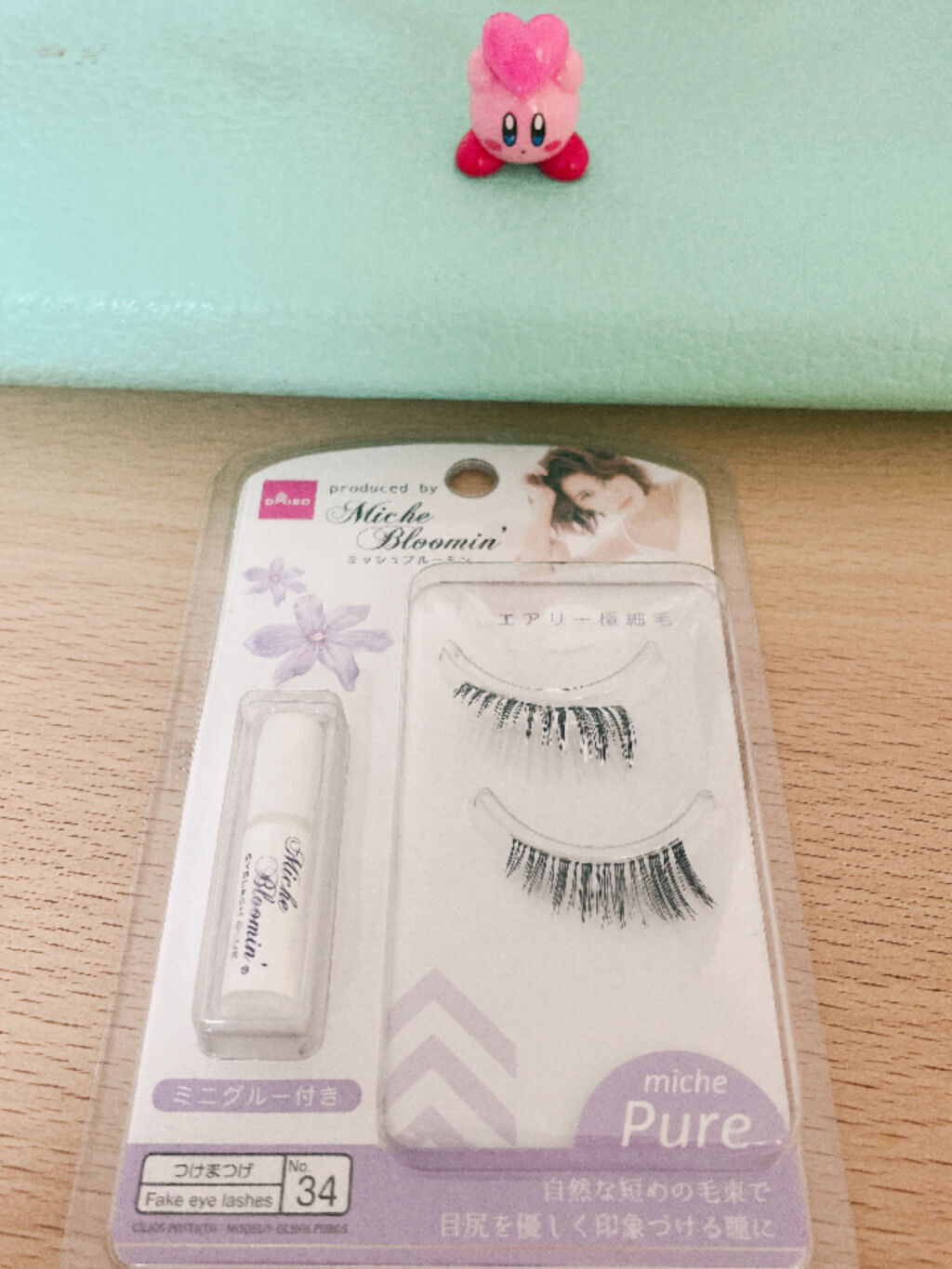 ミッシュブルーミン コラボアイラッシュ/DAISO/つけまつげを使ったクチコミ（1枚目）