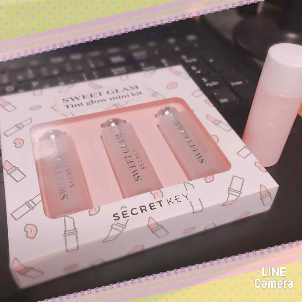 SWEET GLAM TINT GLOW/SECRET KEY/口紅を使ったクチコミ(1枚目)