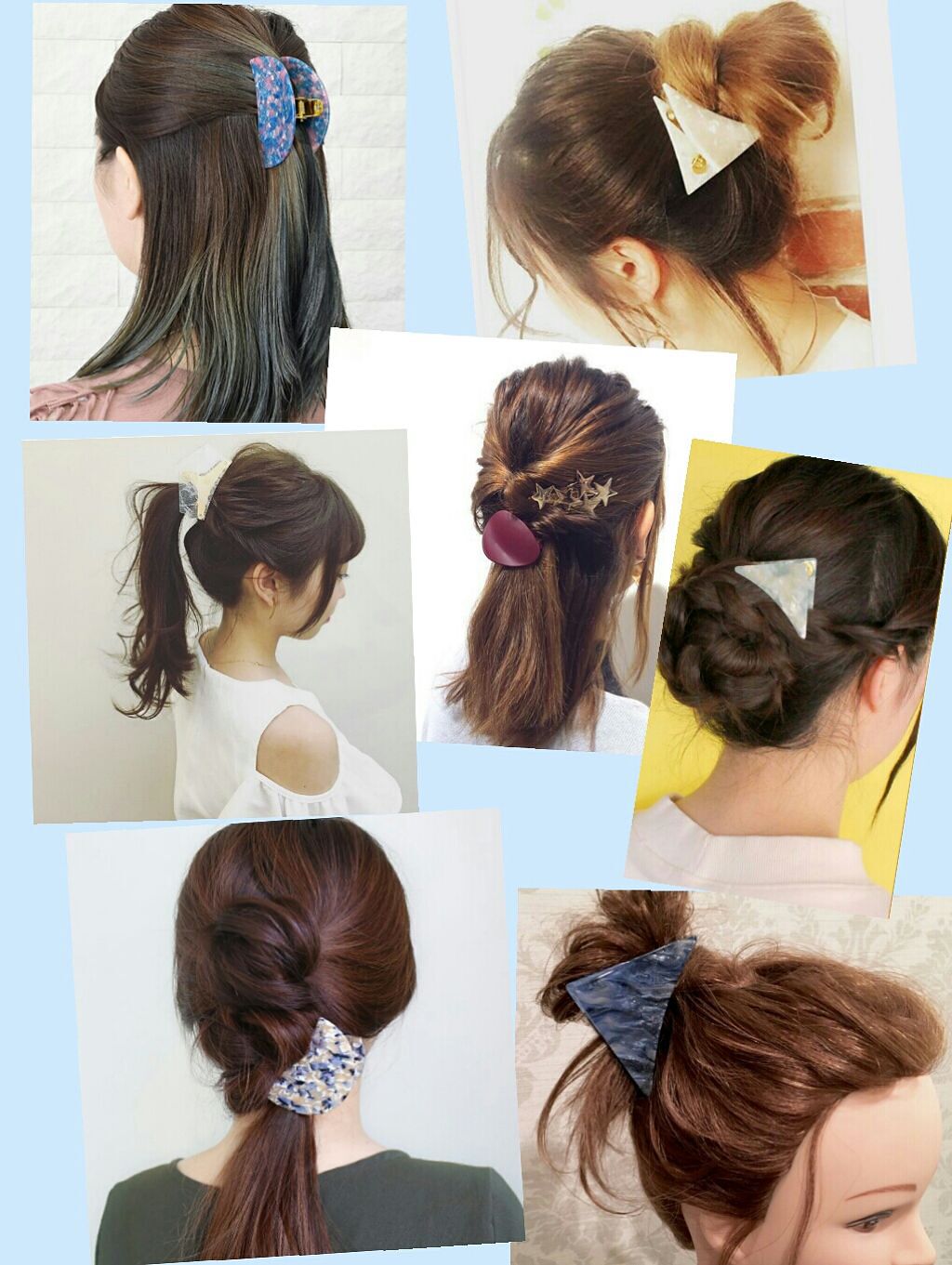 バンスクリップ/DAISO/ヘアアクセサリーを使ったクチコミ(2枚目)