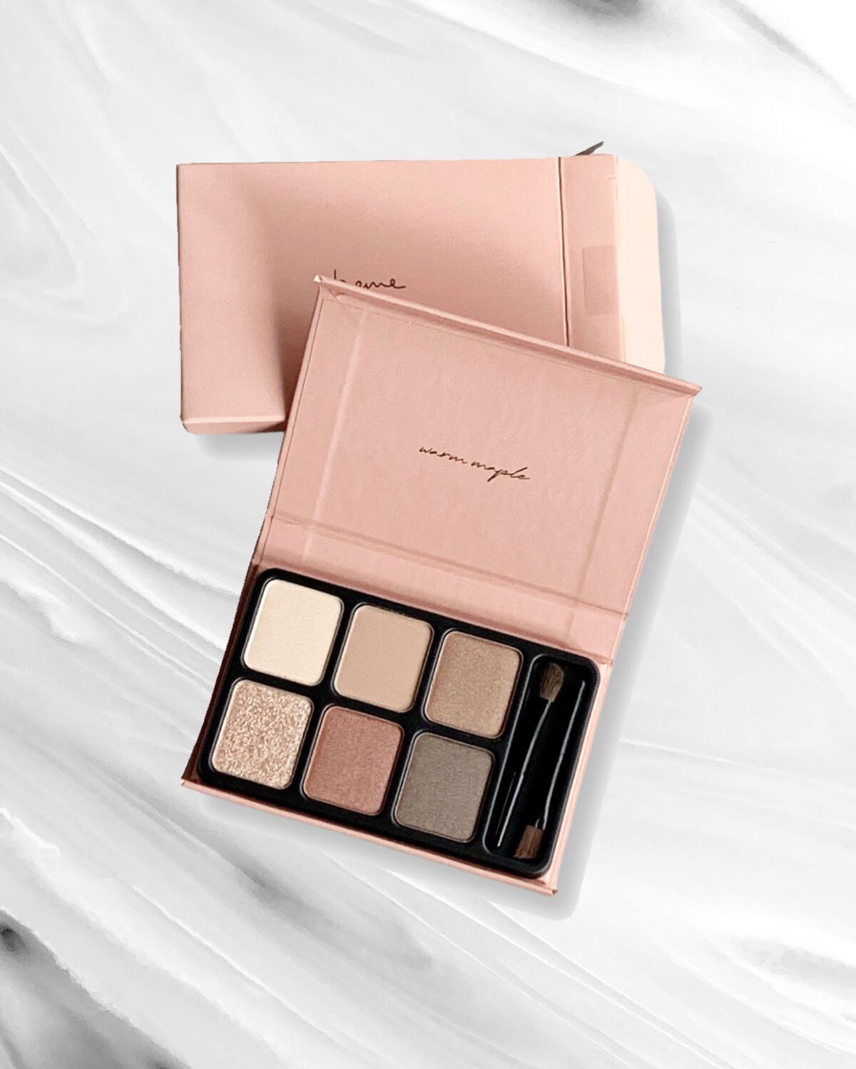 アイカラーパレット ウオームメイプル/heme/アイシャドウパレットを使ったクチコミ（1枚目）