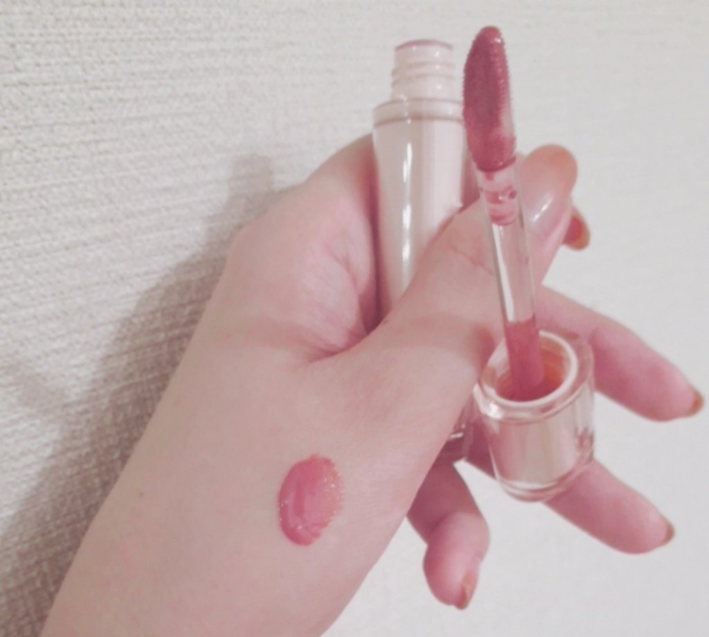 JUDYDOLL 果実茶ティントリップ N01 白桃練乳茶/JUDYDOLL/リップティントを使ったクチコミ（2枚目）