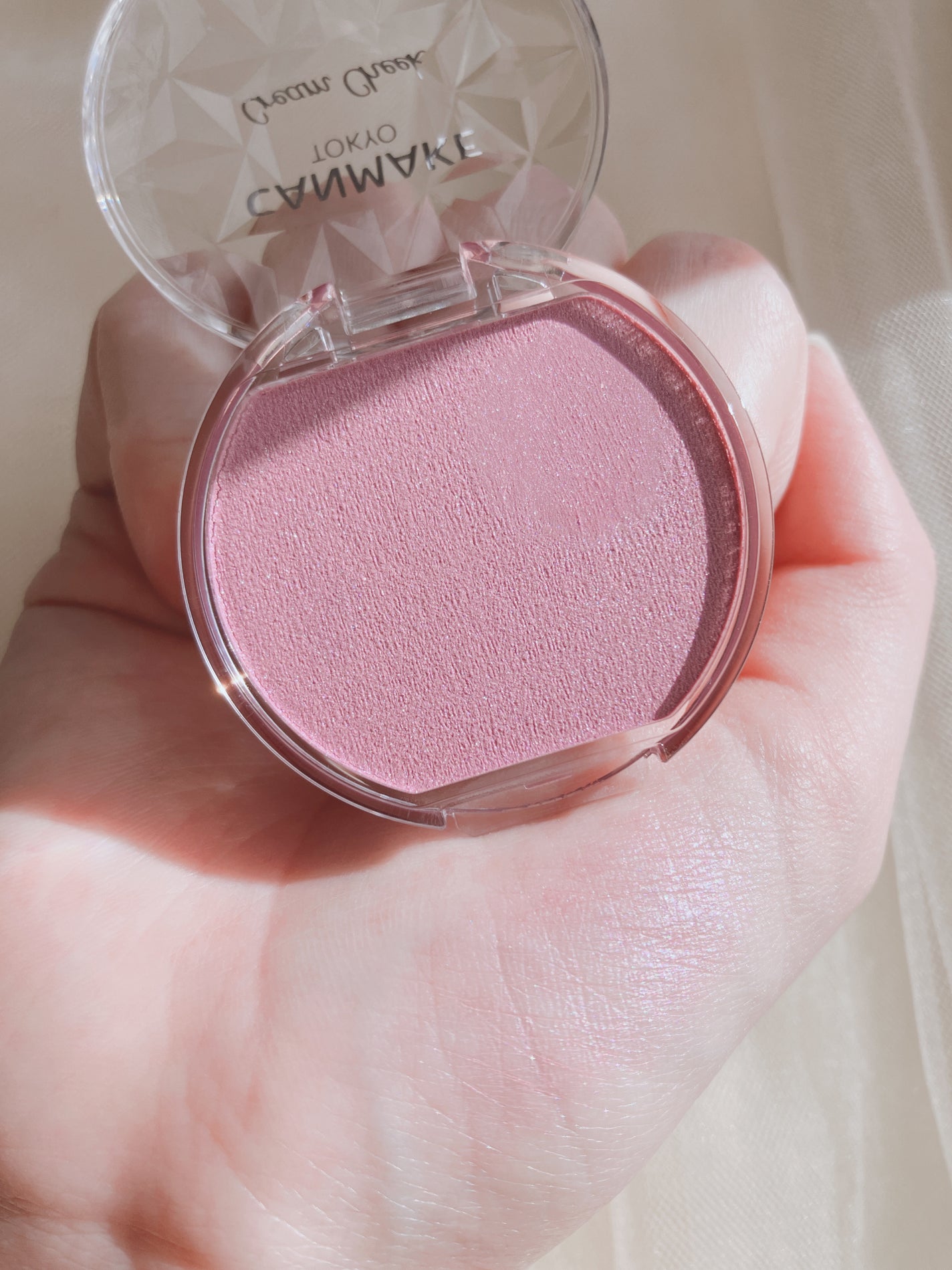 クリームチーク(パールタイプ)/キャンメイク/ジェル・クリームチークを使ったクチコミ(5枚目)