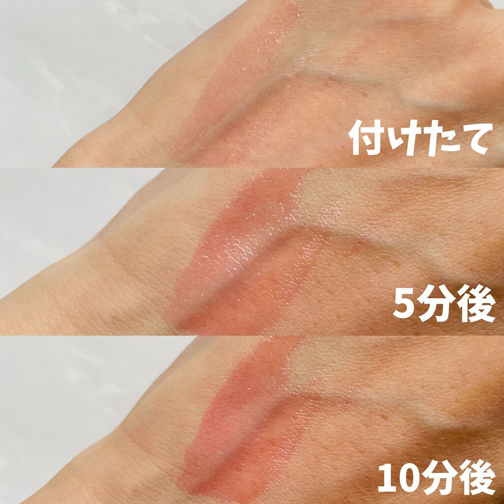 ナイトバカンスリップジェル/KATE/口紅を使ったクチコミ(3枚目)