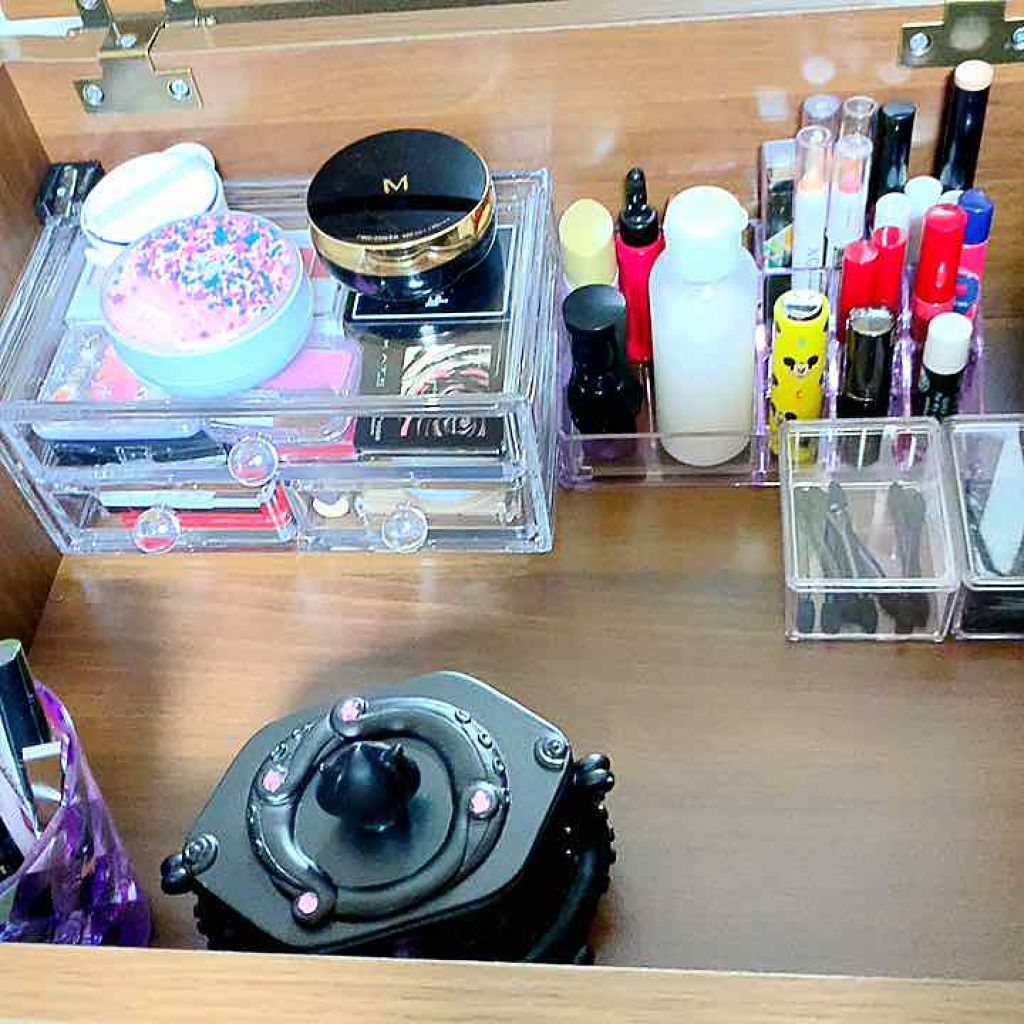 化粧収納ケース/DAISO/その他化粧小物を使ったクチコミ（2枚目）