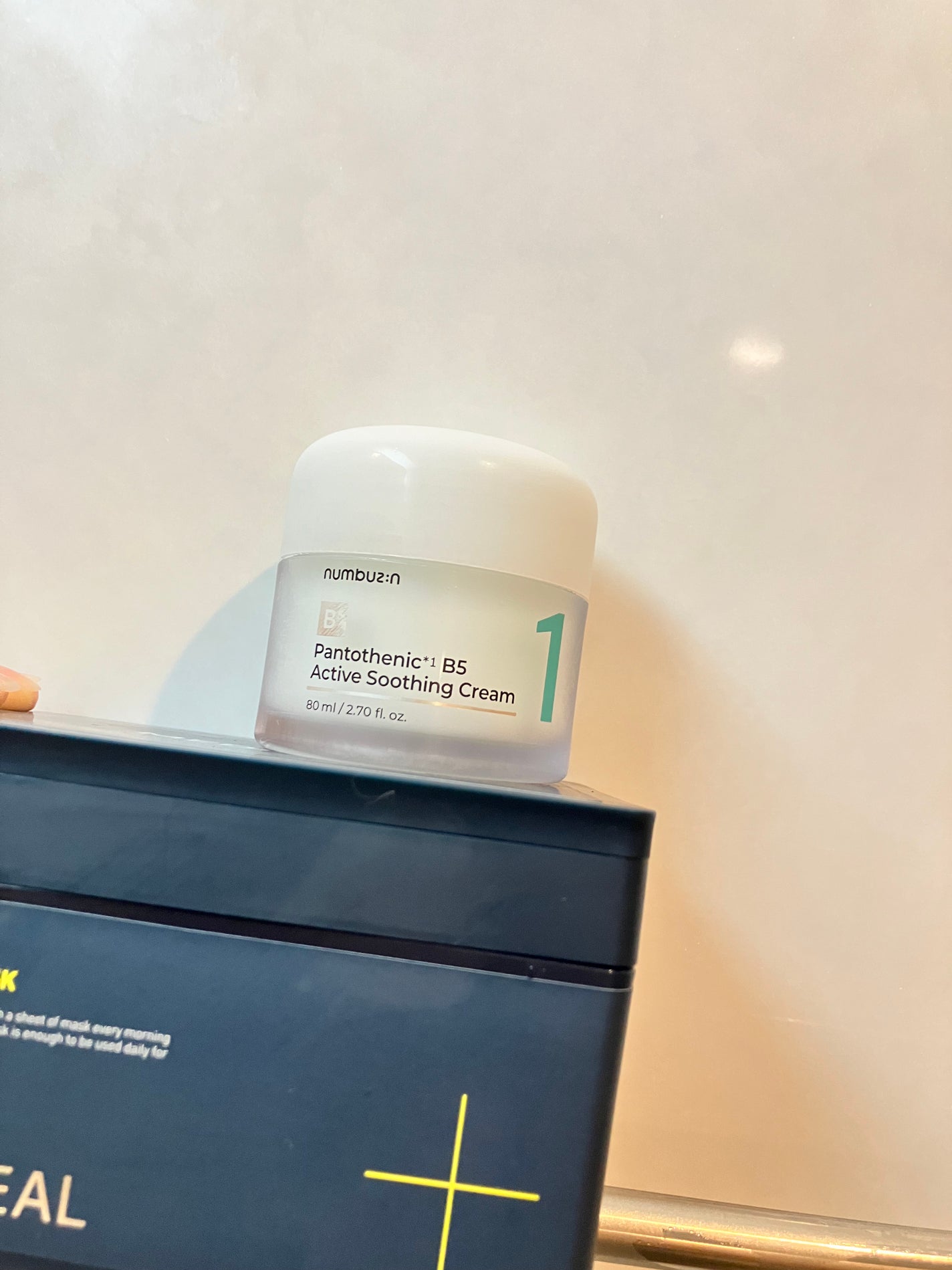 1番 塗るパントテン酸スージングクリーム/numbuzin/フェイスクリームを使ったクチコミ(4枚目)