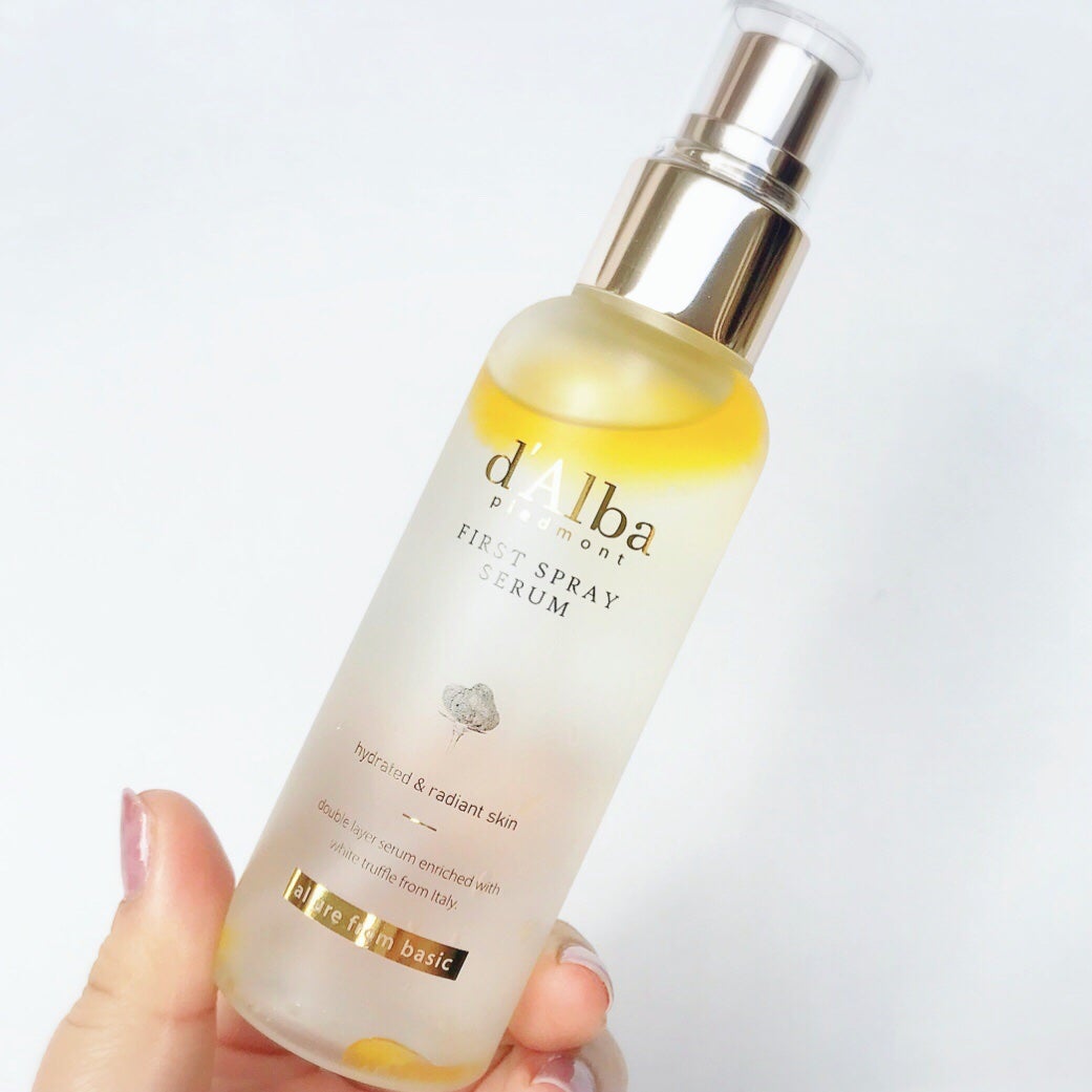 ダルバ ホワイトトリュフファーストスプレーセラム/ダルバ/ミスト状化粧水を使ったクチコミ(7枚目)